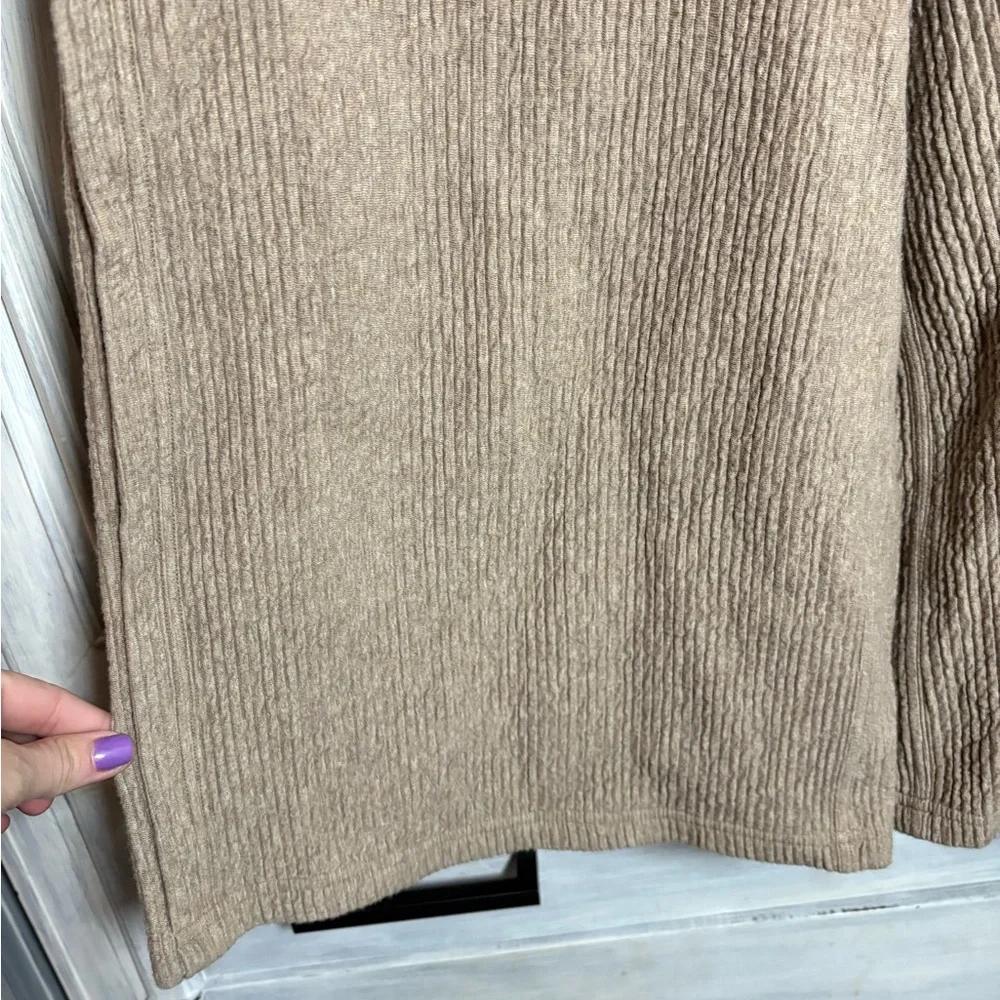 Lululemon Retreat Yourself Wide Leg Crop Pants‎ Heathered Soft Sand Athleisure
